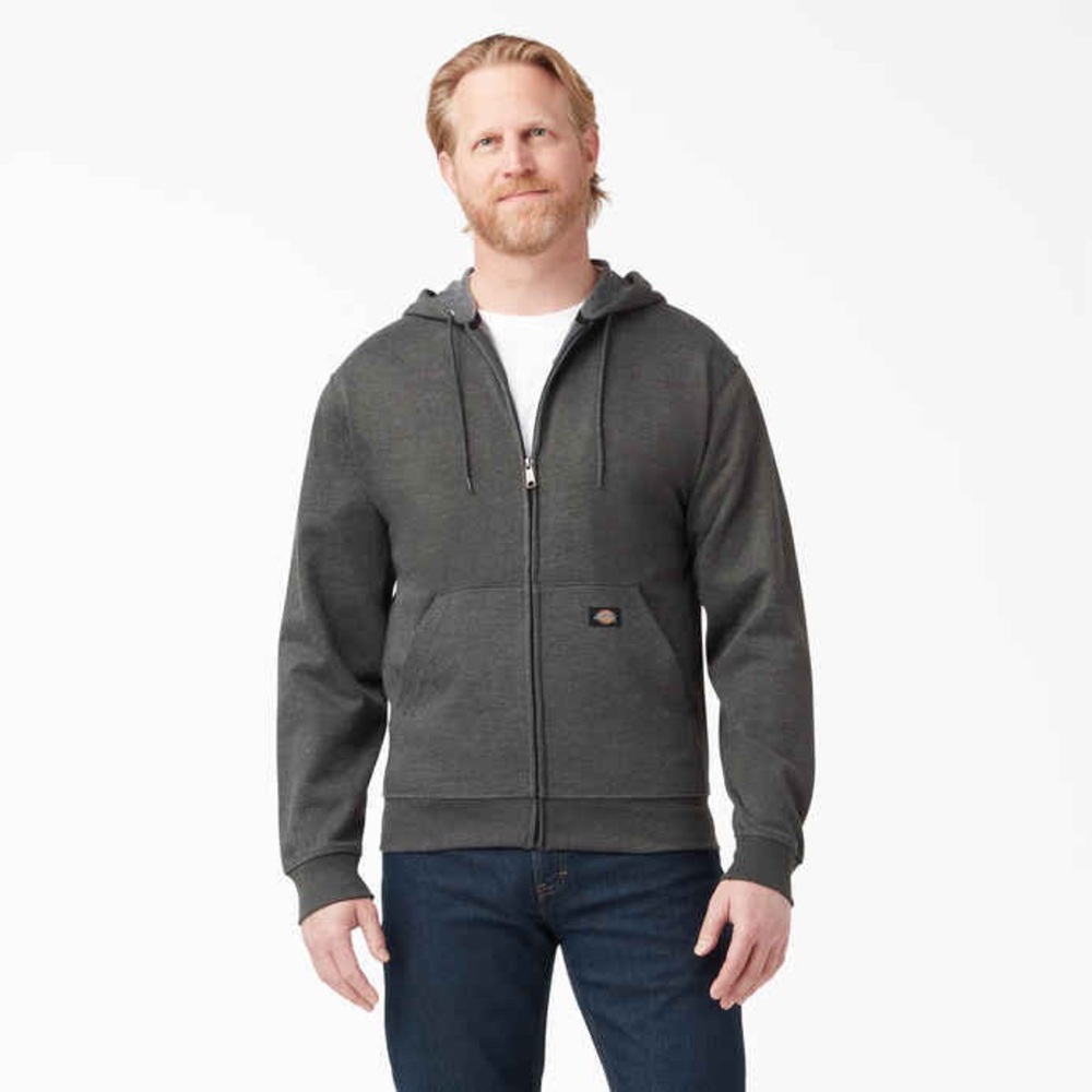 Dickies Gray Zip-Up Hoodie